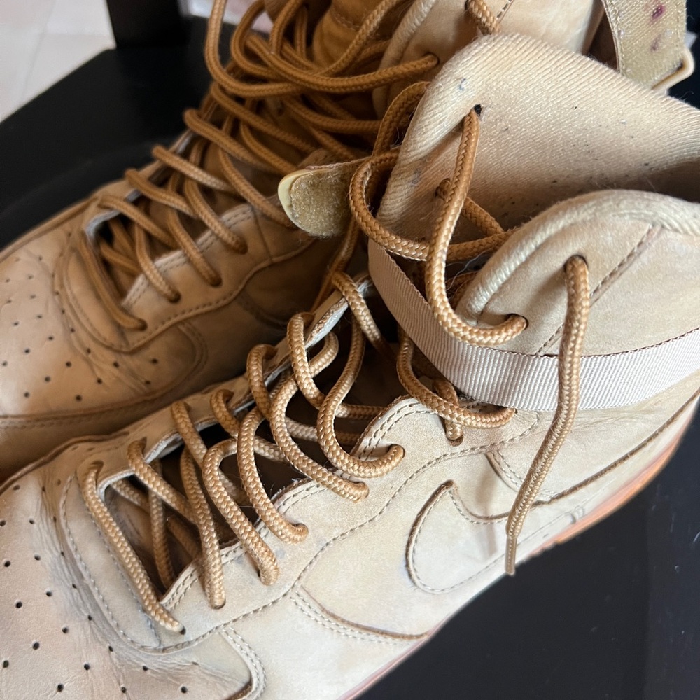 Nike Air Force 1 High Top Sneakers - Brown - Picture 2 of 10